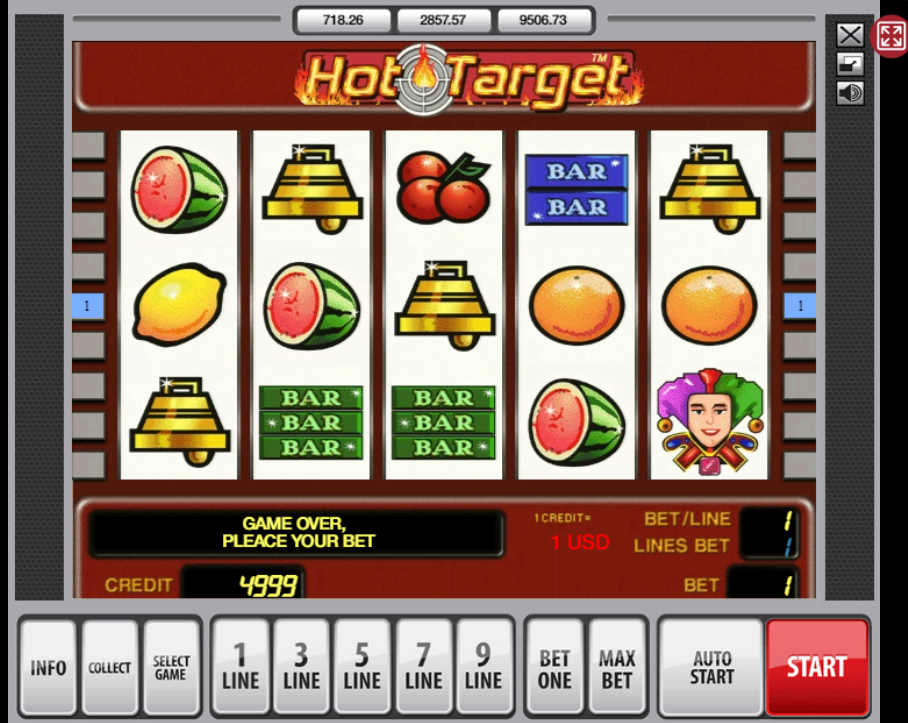 Hot Target automat
